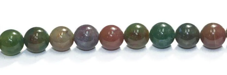 12mm Fancy Jasper Round with 2.5mm Hole (aprox16)