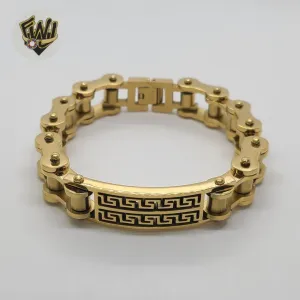 (4-4217) Stainless Steel - 17mm Alternative Link Bracelet - 9