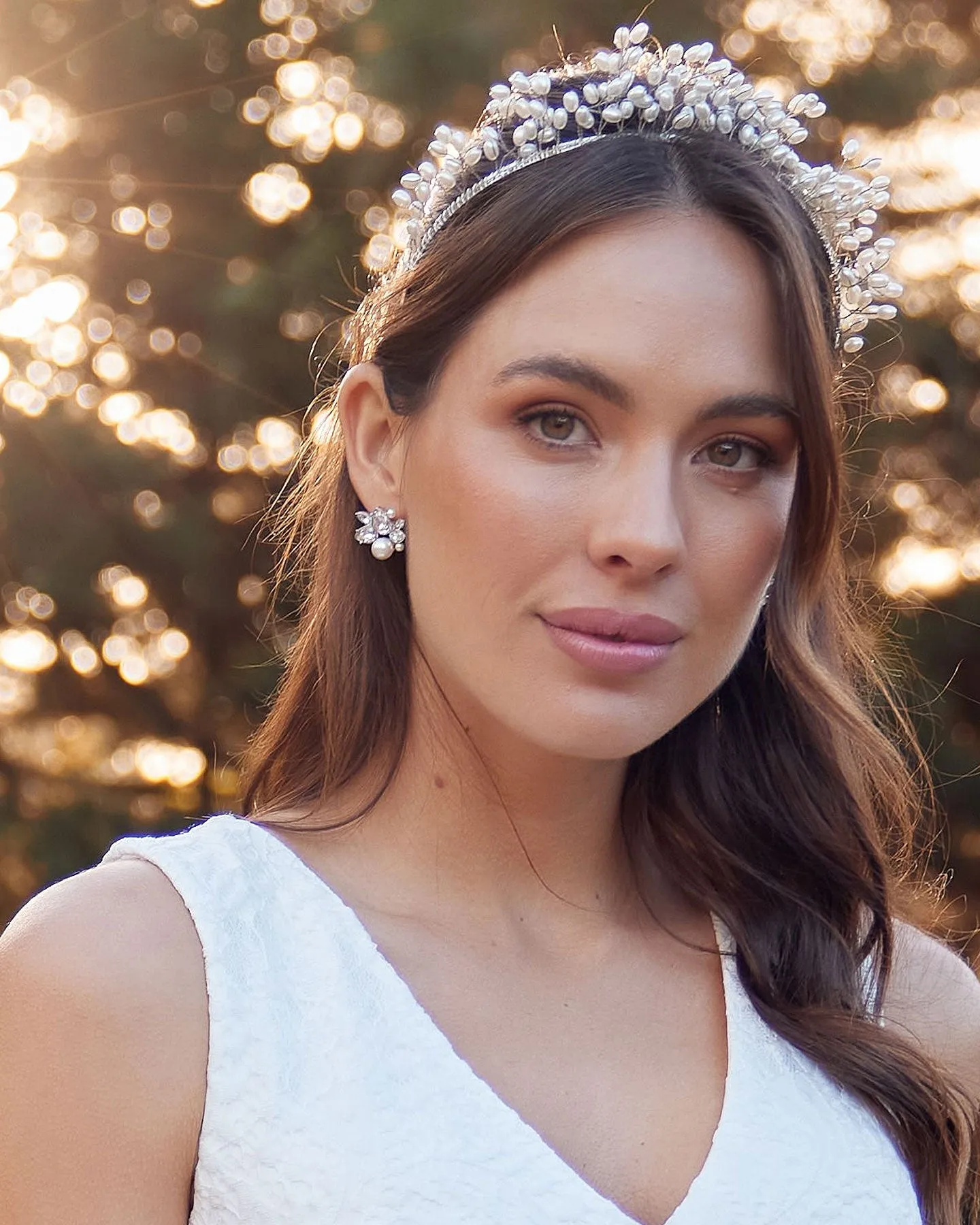 Brigetta Earrings - Rose Gold
