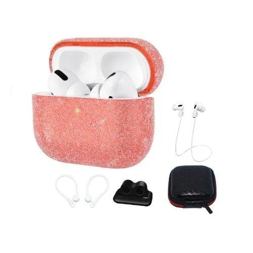 Red Glitter Case - Apple AirPods Pro (1st Generation)
